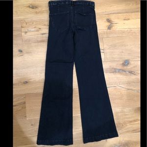 Madewell dark wash trouser jeans